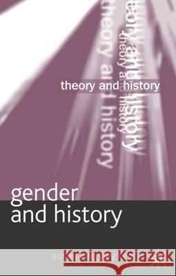 Gender and History Susan Kingsley Kent   9780230292239 Palgrave Macmillan