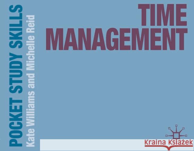 Time Management Kate Williams 9780230299603