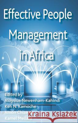 Effective People Management in Africa Aloysius Newenham-Kahindi Ken N. Kamoche Amon Chizema 9780230354913