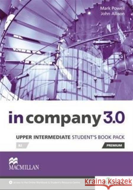 In Company 3.0 Upper Intermediate Level Student's Book Pack John Allison 9780230455351