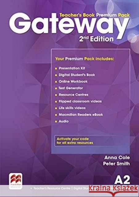 Gateway 2nd Edition A2 TB Premium Pack Anna Cole Peter Smith  9780230473089