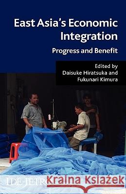 East Asia's Economic Integration: Progress and Benefit Hiratsuka, D. 9780230553620 Palgrave MacMillan