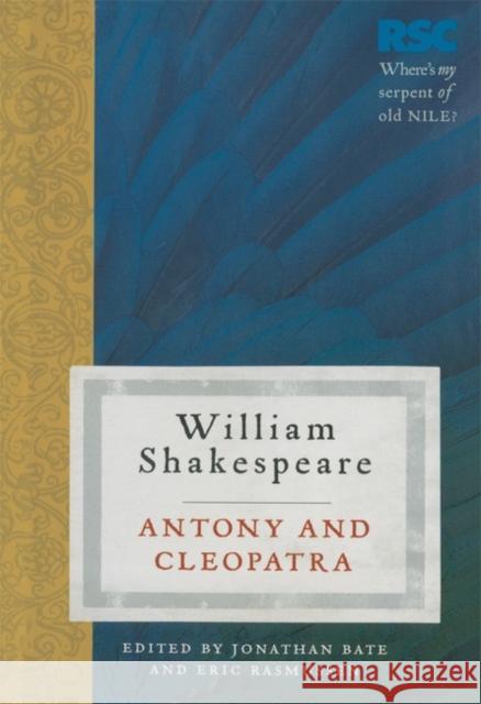 Antony and Cleopatra William Shakespeare 9780230576186 0