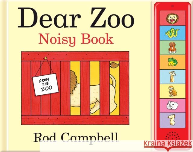 Dear Zoo Noisy Book Rod Campbell 9780230757653 Pan Macmillan