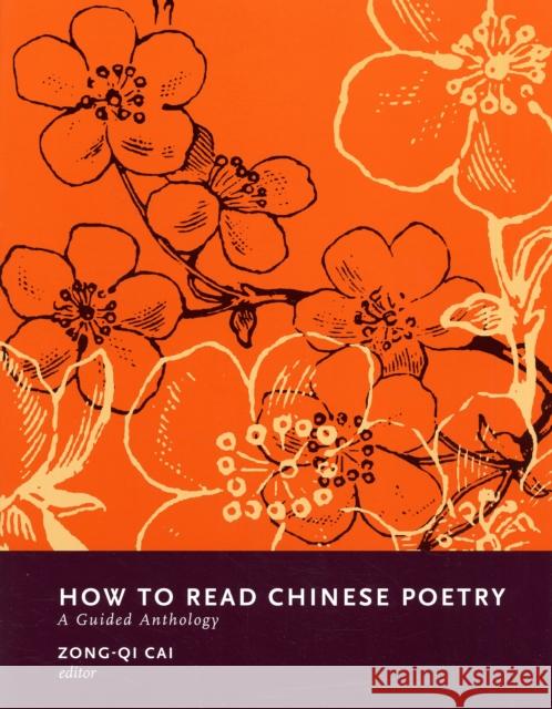 How to Read Chinese Poetry: A Guided Anthology Cai, Zong-Qi 9780231139410