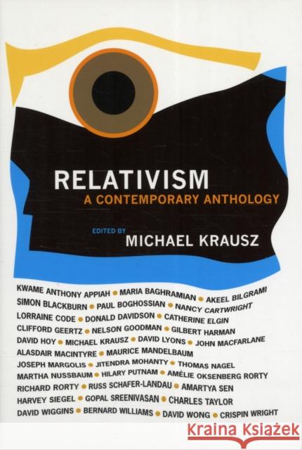 Relativism: A Contemporary Anthology Krausz, Michael 9780231144117