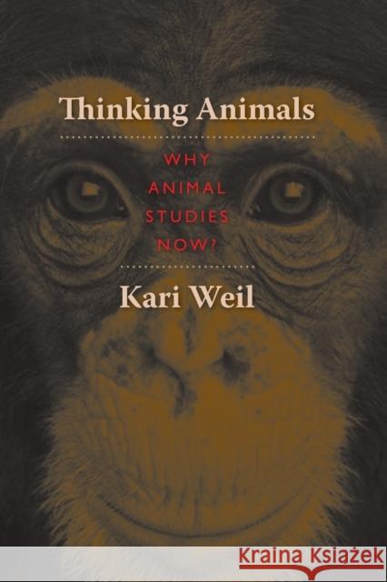 Thinking Animals: Why Animal Studies Now? Weil, Kari 9780231148092 Columbia University Press