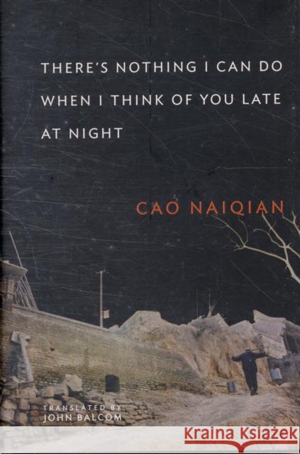 There's Nothing I Can Do When I Think of You Late at Night Naiqian Cao John Balcom 9780231148108 Columbia University Press