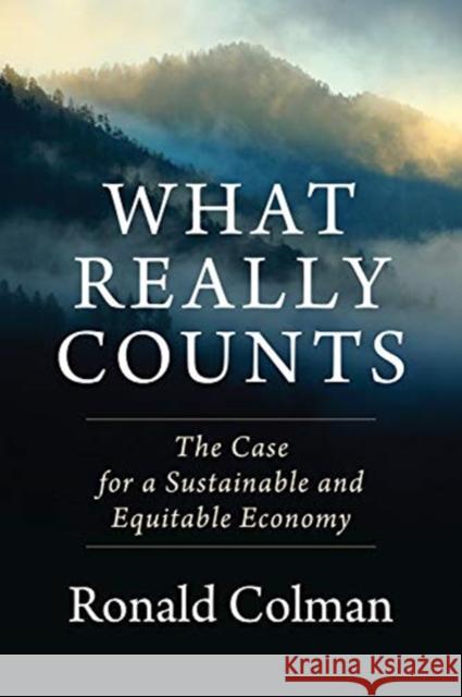 What Really Counts: The Case for a Sustainable and Equitable Economy  9780231190985 Columbia University Press