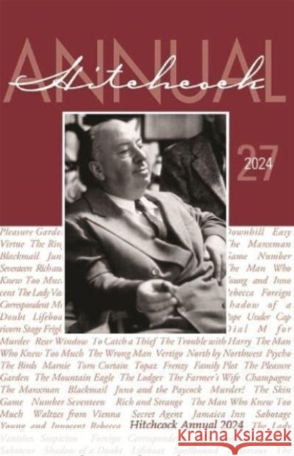 Hitchcock Annual: Volume 27  9780231216975 Columbia University Press