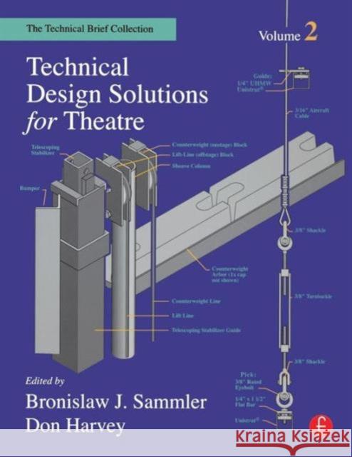 Technical Design Solutions for Theatre : The Technical Brief Collection Volume 2 Bronislaw J. Sammler Donald Harvey Ben Sammler 9780240804927 