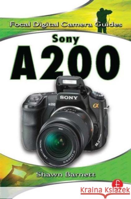 Sony A200  Barnett 9780240811109 0