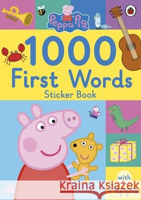 Peppa Pig: 1000 First Words Sticker Book Peppa Pig 9780241294642 Penguin Random House Children's UK