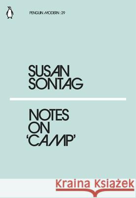 Notes on Camp Sontag Susan 9780241339701