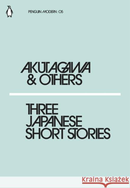 Three Japanese Short Stories Chiyo Uno 9780241339749