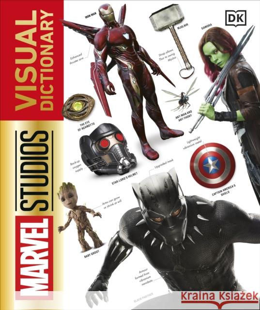 Marvel Studios Visual Dictionary Bray Adam 9780241347447 DK Children