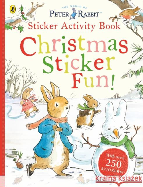 Peter Rabbit Christmas Fun Sticker Activity Book POTTER BEATRIX 9780241433607
