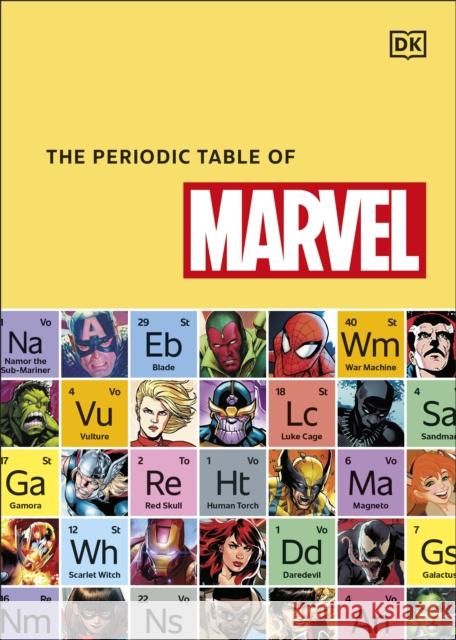 The Periodic Table of Marvel Melanie Scott 9780241500835