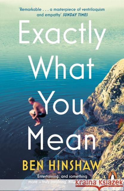 Exactly What You Mean: The BBC Between the Covers Book Club Pick Ben Hinshaw 9780241524732