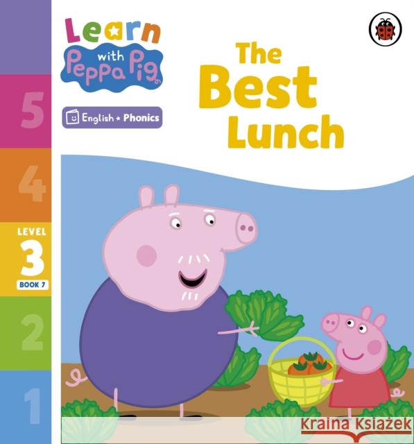 Learn with Peppa Phonics Level 3 Book 7 – The Best Lunch (Phonics Reader) Peppa Pig 9780241576281 Penguin Random House Children's UK