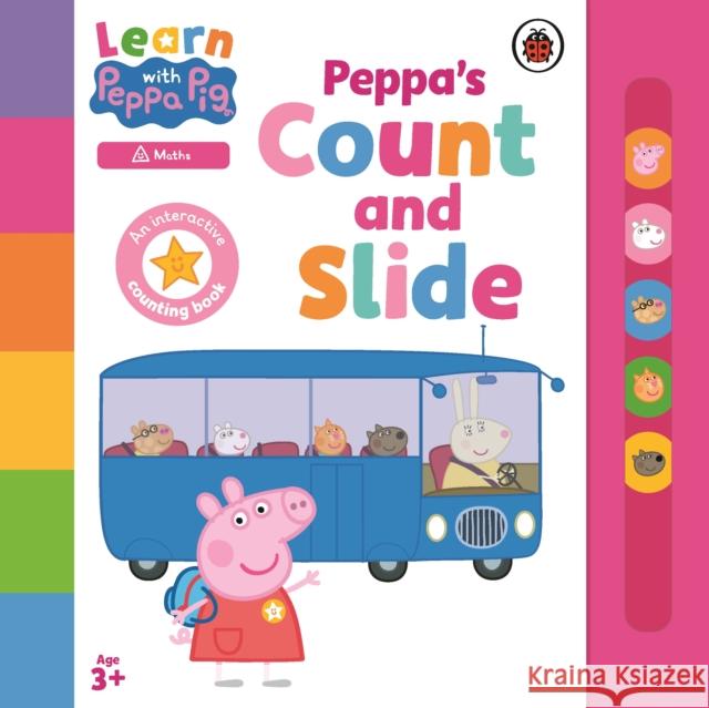 Learn with Peppa: Peppa's Count and Slide Peppa Pig 9780241601815 Penguin Random House Children's UK