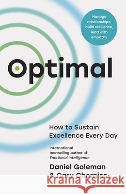 Optimal: How to Sustain Excellence Every Day Cary Cherniss 9780241609033