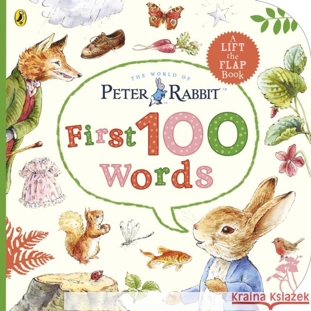 Peter Rabbit Peter's First 100 Words Beatrix Potter 9780241612781