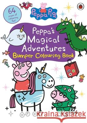 Peppa Pig: Peppa's Magical Adventures Bumper Colouring Book Peppa Pig 9780241634080 Penguin Random House Children's UK