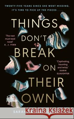 Things Don’t Break On Their Own Sarah Easter Collins 9780241640630