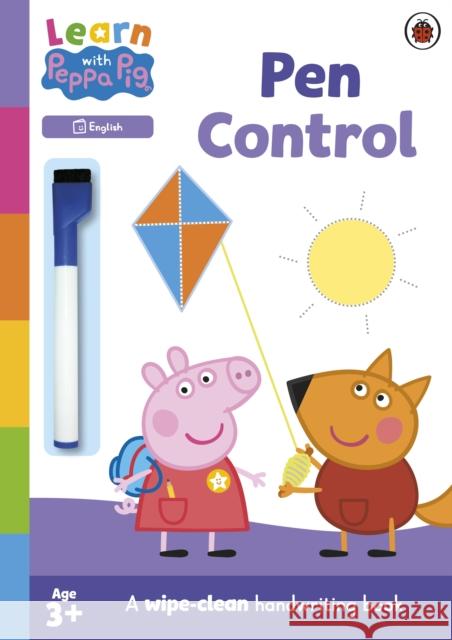 Learn with Peppa: Pen Control wipe-clean activity book Peppa Pig 9780241645598 Penguin Random House Children's UK