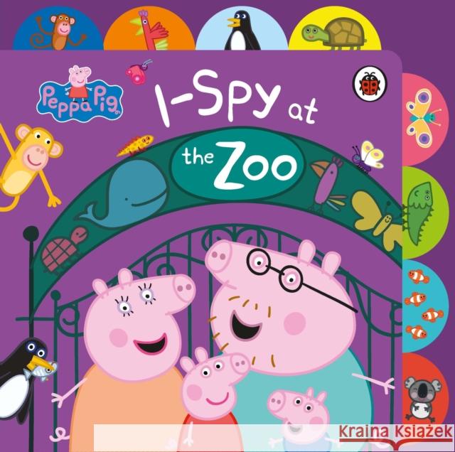 Peppa Pig: I Spy at the Zoo: Tabbed Board Book Peppa Pig 9780241716830 Penguin Random House Children's UK