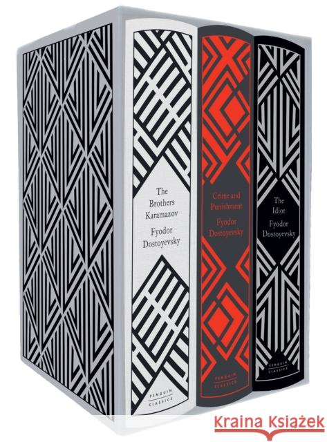 Fyodor Dostoyevsky Boxed Set: Crime and Punishment, The Idiot, The Brothers Karamazov Fyodor Dostoyevsky 9780241765784 Penguin Books Ltd