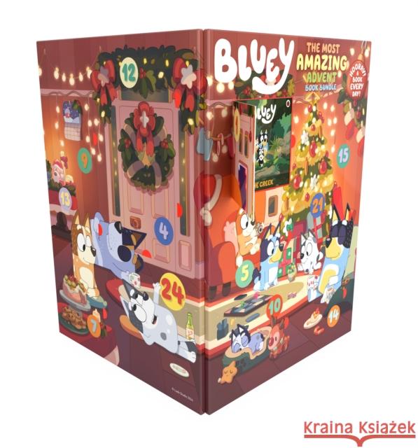 Bluey: The Most Amazing Advent Calendar Book Bundle Penguin Young Readers Licenses 9780241769928 Penguin Young Readers Licenses