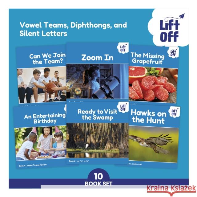 Phonic Books Lift Off Readers Vowel Teams, Diphthongs, and Silent Letters Phonic Books 9780241775141 Dorling Kindersley Ltd
