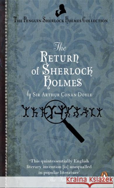 The Return of Sherlock Holmes Arthur Conan Doyle 9780241952955 Penguin Books Ltd