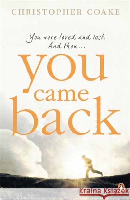 You Came Back Christopher Coake 9780241957950