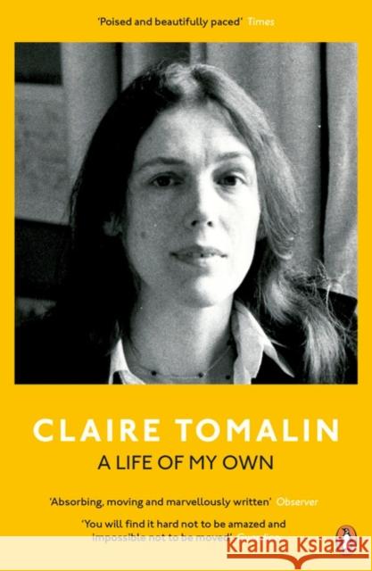 A Life of My Own Tomalin, Claire 9780241974834