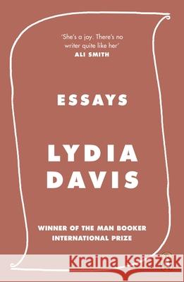Essays Lydia Davis 9780241985458