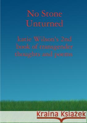 No Stone Unturned Katie Wilson 9780244039783