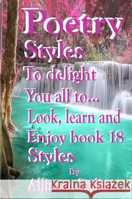Poetry Styles Book 18 Alliance Stylists 9780244416027 Lulu.com