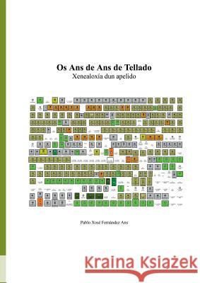 Os Ans de Ans de Tellado. Xenealoxía dun apelido. Pablo Xosé Fernández Ans 9780244946814