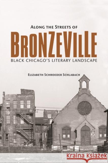 Along the Streets of Bronzeville: Black Chicago's Literary Landscape Elizabeth Schroeder Schlabach 9780252037825