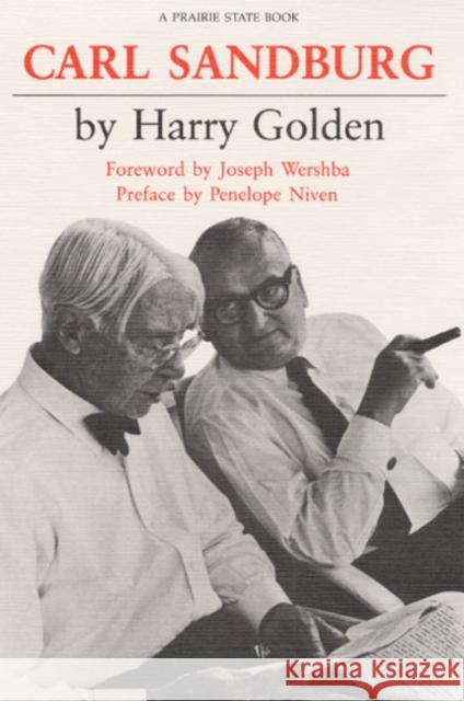 Carl Sandburg Golden, Harry 9780252060069