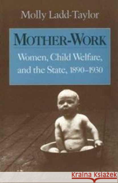 Mother-Work Women, Child Welfare, and the State, 1890-1930 Ladd-Taylor, Molly 9780252064821 University of Illinois Press