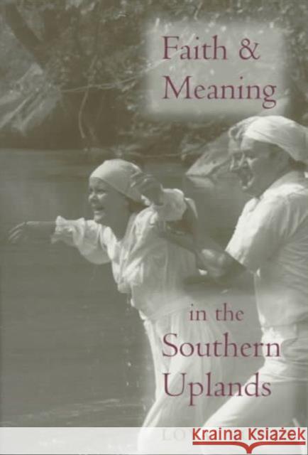 Faith and Meaning in the Southern Uplands Loyal Jones 9780252067594