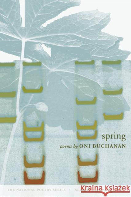 Spring [With CDROM] Buchanan, Oni 9780252075643 University of Illinois Press