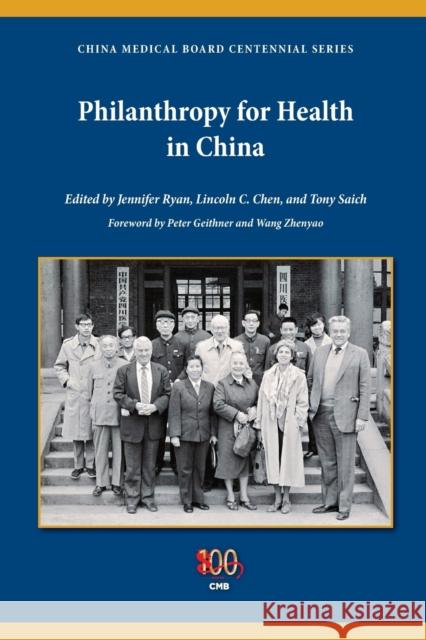 Philanthropy for Health in China Ryan, Jennifer 9780253014504 Indiana University Press