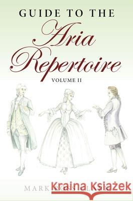 Guide to the Aria Repertoire, Volume II Mark Ross Clark 9780253072658 Indiana University Press