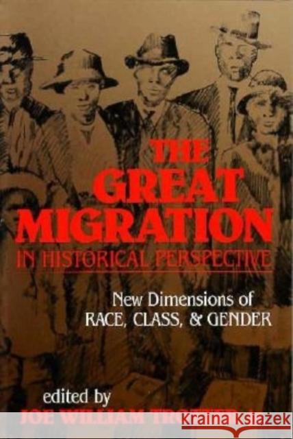 The Great Migration in Historical Perspective: New Dimensions of Race, Class, and Gender Trotter, Joe William 9780253206695 Indiana University Press