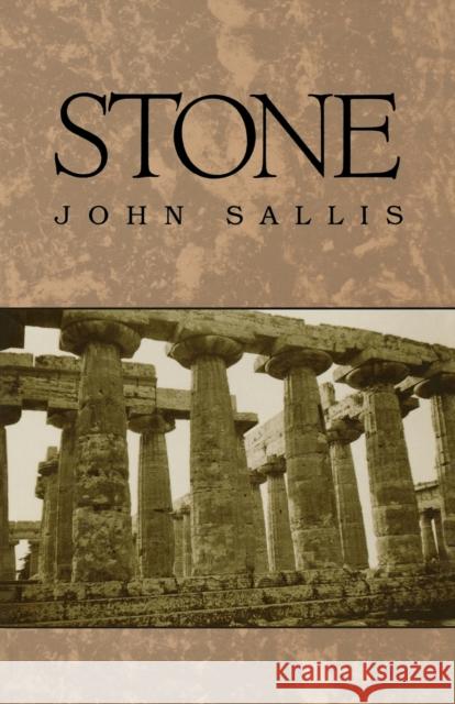Stone John Sallis 9780253208880 Indiana University Press